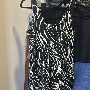 Cotton stretch tank dress